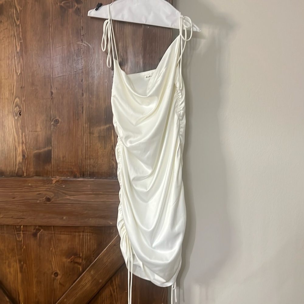 Silky Rouched Dress